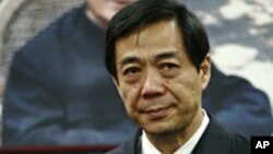 中国原重庆市委书记薄熙来(资料照)