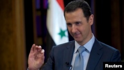 Tổng thống Syria Bashar al-Assad bác bỏ các cáo buộc quân đội Syria sử dụng võ khí hóa học