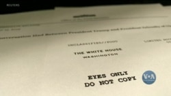 Білий Дім оприлюднив нотатки першої телефонної розмови президента Трампа з президентом Зеленським. Відео