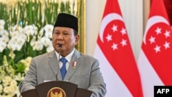 资料照片：印度尼西亚总统普拉博沃·苏比安托。(2024年11月6日)