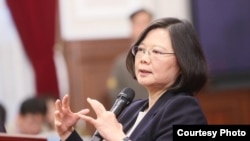 台湾总统蔡英文(来自蔡英文脸书)