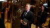 Juru bicara Gedung Putih mendatang, Sean Spicer di Turmp Tower, New York, 14 November 2016 (Foto: dok).