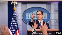 Bộ trưởng Tài chính Hoa Kỳ Steven Mnuchin.