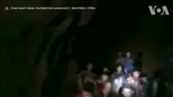 Những hình ảnh đầu tiên của đội bóng nhí mất tích trong hang Những hình ảnh đầu tiên của đội bóng nhí mất tích trong hang