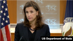 美国国务院新闻办公室主任伊丽莎白·特鲁多(图片来源:美国国务院)