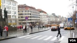 位于布拉格市中心的瓦茨拉夫广场,是1968年布拉格之春和1989年天鹅绒革命的中心。