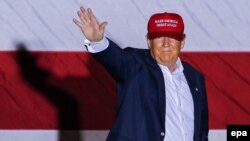 美国共和党推定总统候选人川普。