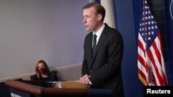 资料照:美国总统拜登的国家安全顾问沙利文