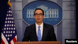 美国财长姆努钦(2019年6月24日)