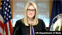 美国国务院代理发言人玛丽·哈夫(图片来源:美国国务院)