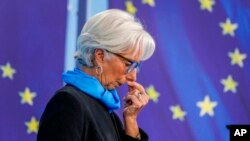 资料照:欧洲中央银行总裁拉加德(Christine Lagarde)