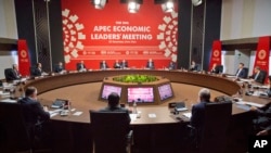 亚太21国领导人在秘鲁首都利马举行的APEC峰会(2016年11月20日)
