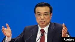 中国总理李克强(2013年3月17日资料照片)