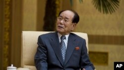 朝鲜的礼仪性的国家元首金永南(2013年)