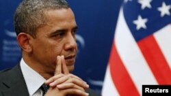 Tổng thống Barack Obama. (REUTERS/Larry Downing)