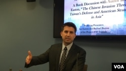 2049项目研究所研究员易思安(美国之音钟辰芳拍摄)