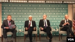 华盛顿智库哈德逊研究专家讨论台湾与美国印太战略(美国之音钟辰芳拍摄)