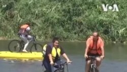 နာမည်ကြီး နိုင်းမြစ်ထဲမှာ စက်ဘီးစီးနိုင်ပြီ နာမည်ကြီး နိုင်းမြစ်ထဲမှာ စက်ဘီးစီးနိုင်ပြီ