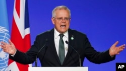 澳大利亚总统莫里森(2021年11月2日)