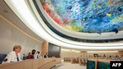 联合国人权事务高级专员巴切莱特在联合国人权理事会上发表讲话(2021年8月24日)