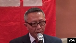 达赖喇嘛驻北美办事处华人事务负责人贡嘎扎西(美国之音 方冰拍摄)