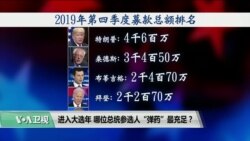 时事看台(平章):进入大选年,哪位总统参选人“弹药”最充足? 时事看台(平章):进入大选年,哪位总统参选人“弹药”最充足?