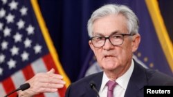 资料照片: 美联储主席鲍威尔.
