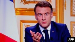 ፕረዚደንት ፈረንሳ ኢማኑወል ማክሮን 5 ታሕሳስ 2024