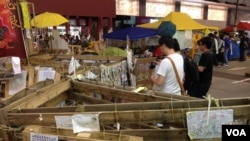 旺角占领区(美国之音海彦拍摄)