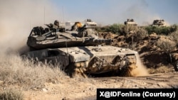 以色列国防军2025年9月16日公布的视频显示,以色列坦克和地面部队向加沙城发动大规模攻势。