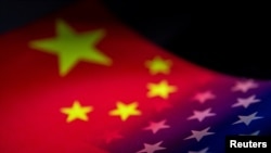 美中国旗（路透社）