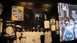 VOA英语视频: 美国妇女争取投票权成功百年纪念特展 VOA英语视频: 美国妇女争取投票权成功百年纪念特展
