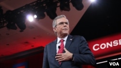 佛罗里达前州长杰布·布什 (资料照)