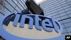 英特尔公司的标记(资料照)