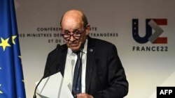 Ngoại trưởng Pháp Jean-Yves Le Drian.