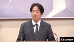 台湾总统府全社会防卫韧性委员会首次举行模拟与中国军事升级的桌上推演,因应中国的“高强度灰色地带行动”与“濒临冲突状态”等两种状况。(取自台湾总统府直播)