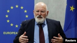 Phó Chủ tịch điều hành Ủy ban châu Âu (EC) Frans Timmermans.