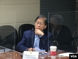 台湾政治大学东亚研究所荣誉教授丁树范(美国之音 陈筠摄)