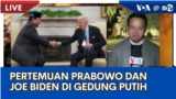 Laporan VOA untuk BTV: Pertemuan Prabowo dan Joe Biden di Gedung Putih 