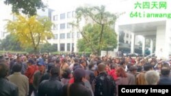 数千上海访民星期三呼吁司法公正