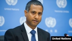 资料照片:联合国宗教或信仰自由问题特别报告员沙希德