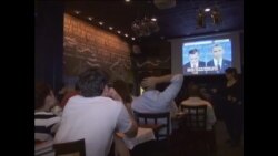 大选花絮:总统辩论观赏派对 大选花絮:总统辩论观赏派对