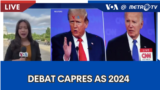 Laporan VOA untuk Metro TV: Debat Capres AS 2024