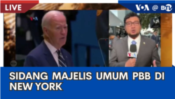 Laporan VOA untuk BTV: Sidang Majelis Umum PBB di New York Laporan VOA untuk BTV: Sidang Majelis Umum PBB di New York