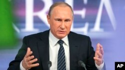 俄罗斯总统普京(资料照片)