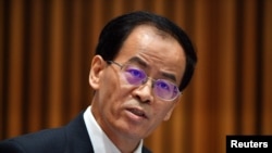 资料照:中国驻澳大利亚大使成竞业。