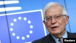 资料照- 欧盟外交与安全事务高级代表何塞普∙博雷利(Josep Borrell)