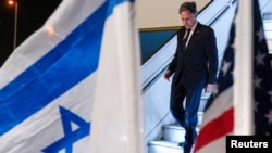 美国国务卿布林肯抵达特拉维夫。