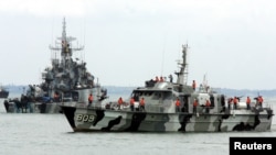 印尼军舰开赴马六甲海峡(2005年)