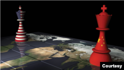 由戴蒙德编辑出版的《中国影响，美国利益》一书的封面部分。（图片来自斯坦福大学网页）